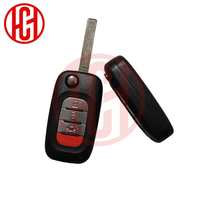 3/4 Buttons Remote Car Key Shell Case Cover Fob For Mercedes Benz Smart Fortwo 453 Forfour 2015 2016 2017 Folding Key