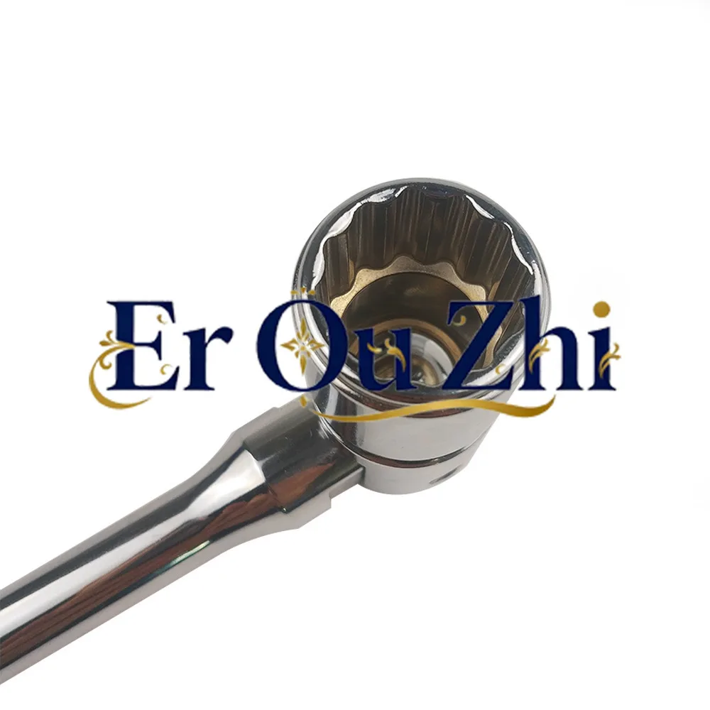 Socket Wrench for Scaffolding, Multifunctional 180 ° Adjustable Head, Socket Wrench