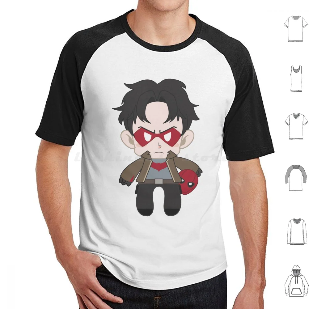 Jason Todd T Shirt Big Size 100% Cotton Jason Todd Red Hood Robin Comics Comics Todd Nightwing Red Tim Drake Red Robin Jason