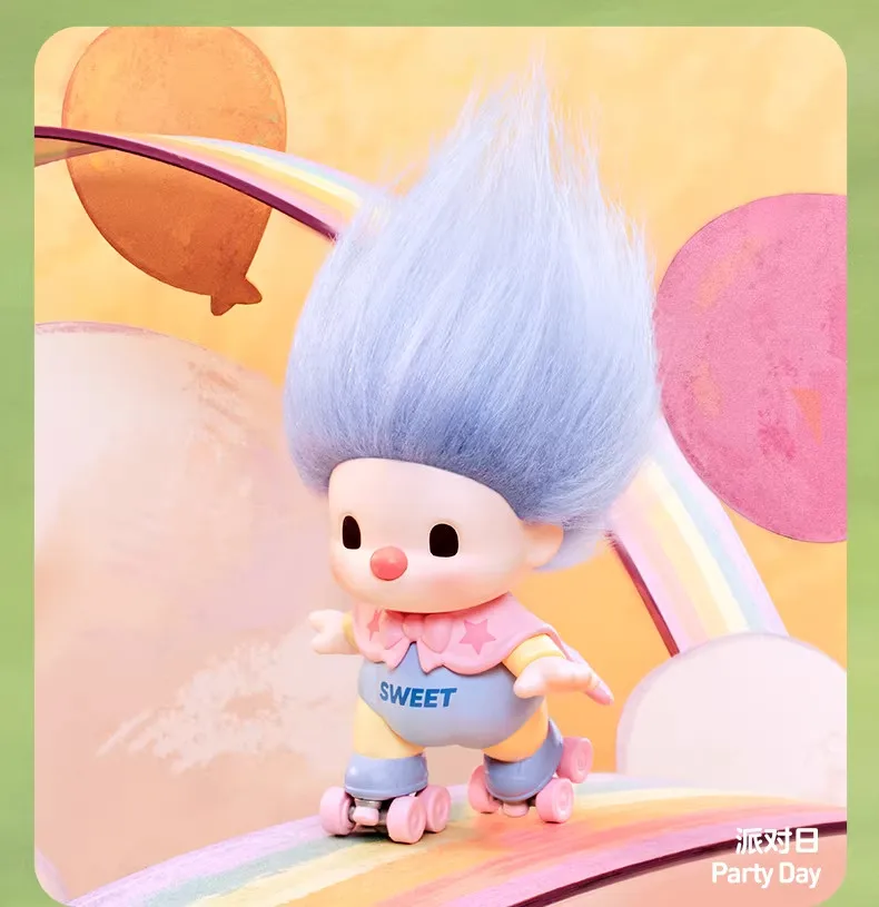 

POPMART Little Sweet Bean Bright Light Memory Series Figurine Blind Box Gift Set Exquisite Creative Toy Display Item As A Gift