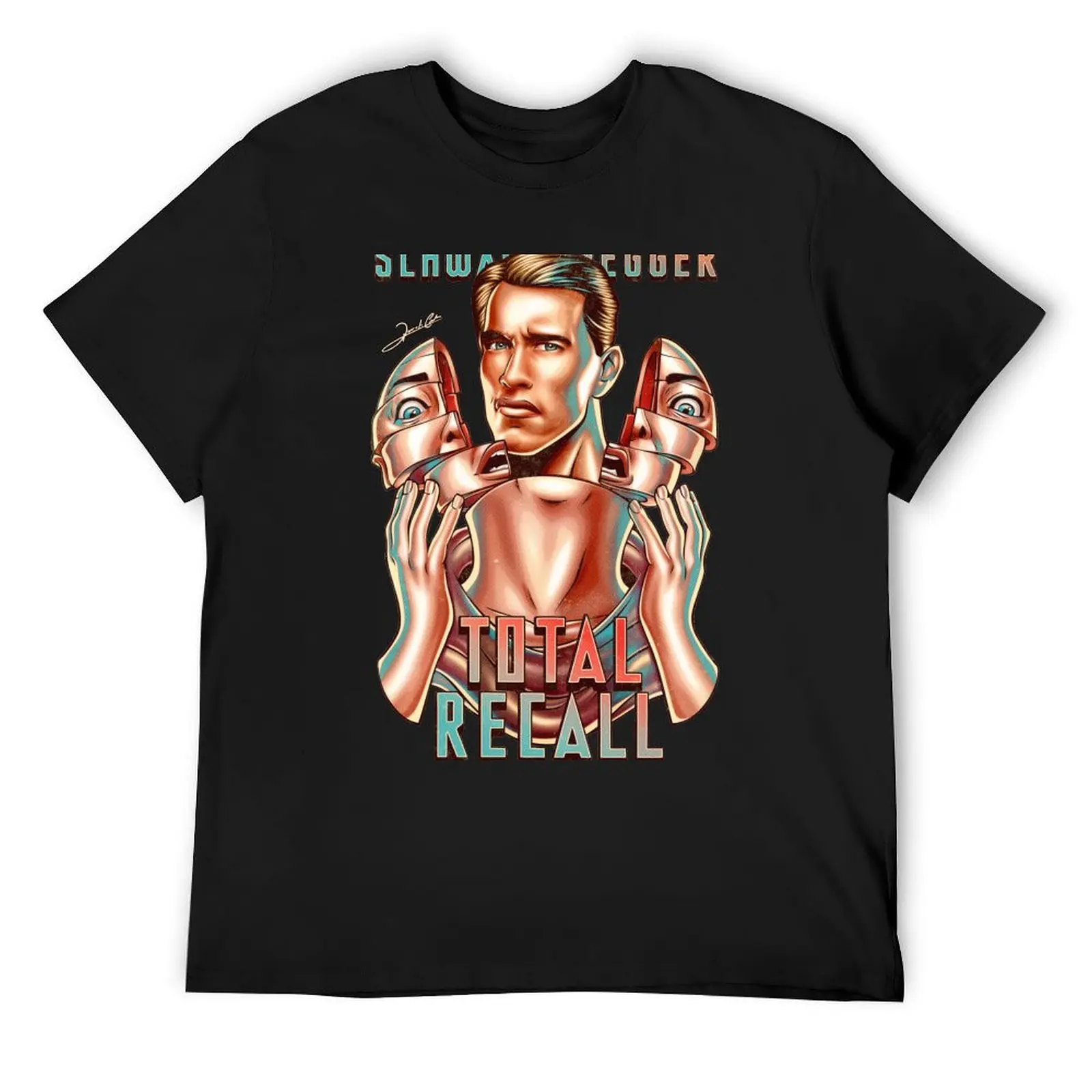 

Total Recall T-Shirt summer shirt quick-drying baggy shirts mens clothes