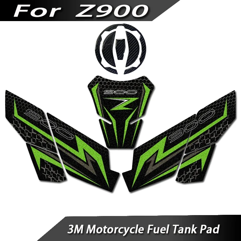 3M Motorcycle Fuel Tank Stickers Decals Frosted Accessories For Z900 Z 900