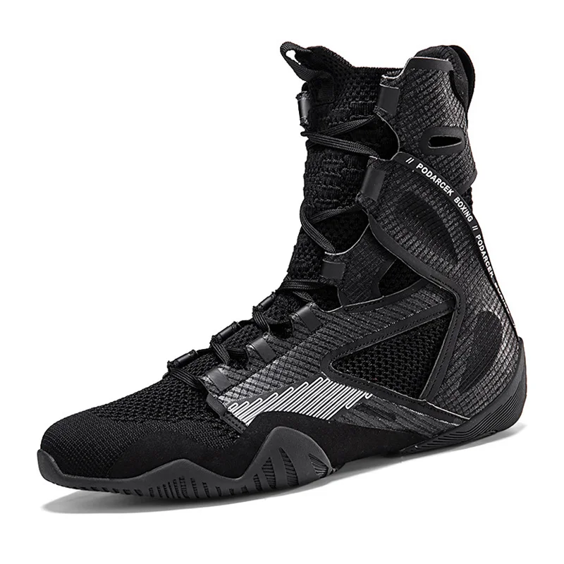 Original PODARCEK High Tube Boxing Shoes Men Women Super Light Pro