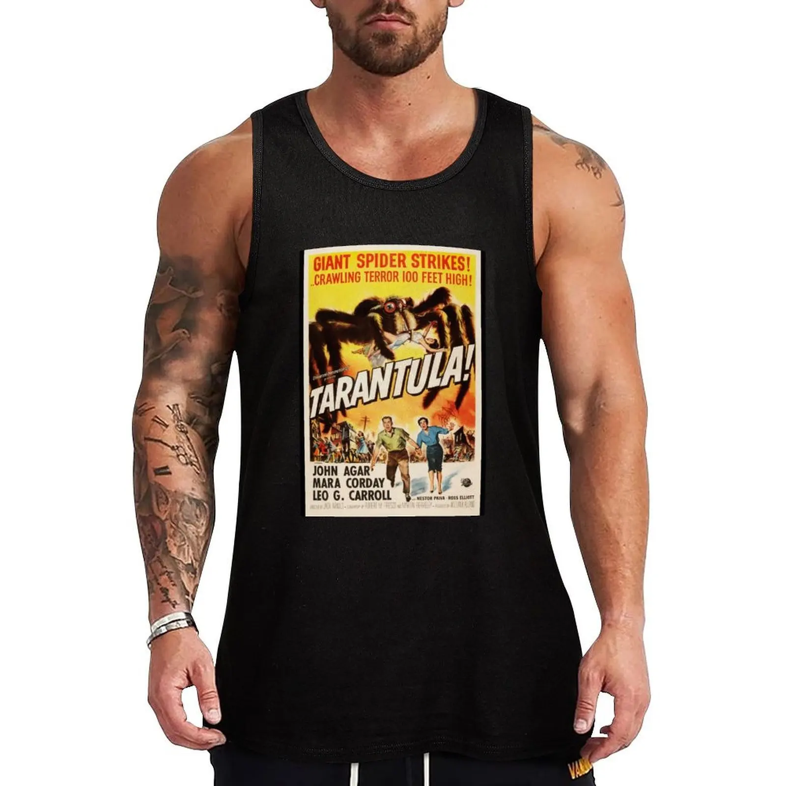 

Tarantula Tank Top Lightweight Workout Tank Top Breathable Athletic Wear