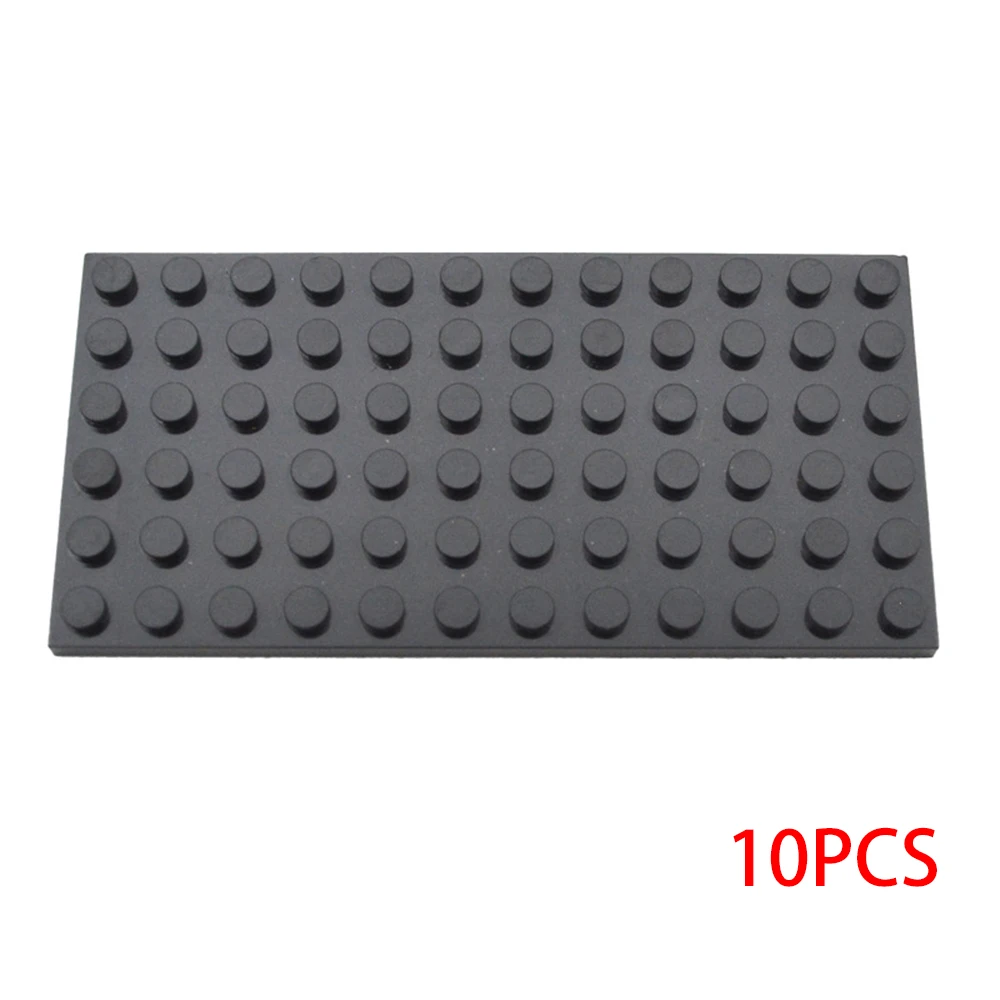 10PCS 6x12 Dots Dikke Figuren Bricks Assemblage Constructie Bouwstenen Compatibel Met Educatief Speelgoed Cadeau Voor kinderen