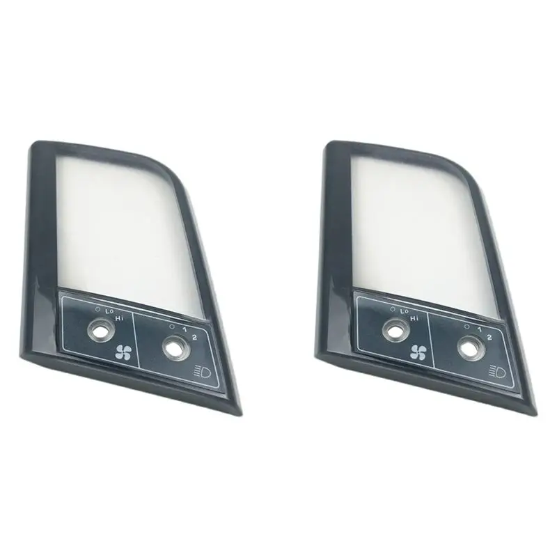 2X Display Cover For Komatsu Digger PC60-7 400-6 50 55 Monitor Instrument Shell Panel Decorations C55MR-L94A