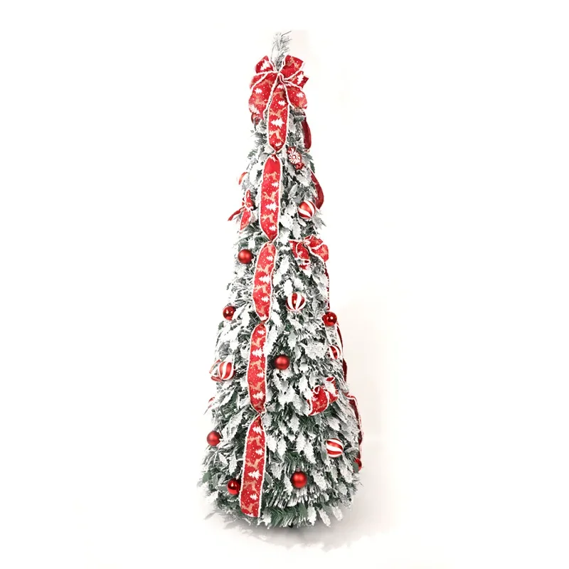 

Foldable luminous Christmas tree, creative, Christmas shopping mall outdoor ornament