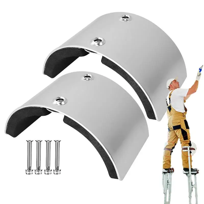 Stilts Curved Plate For Leg Fixing Aluminium Alloy Stilt Accessories Fixed Legs Stilt Parts Stilt Replacement Parts For Clown