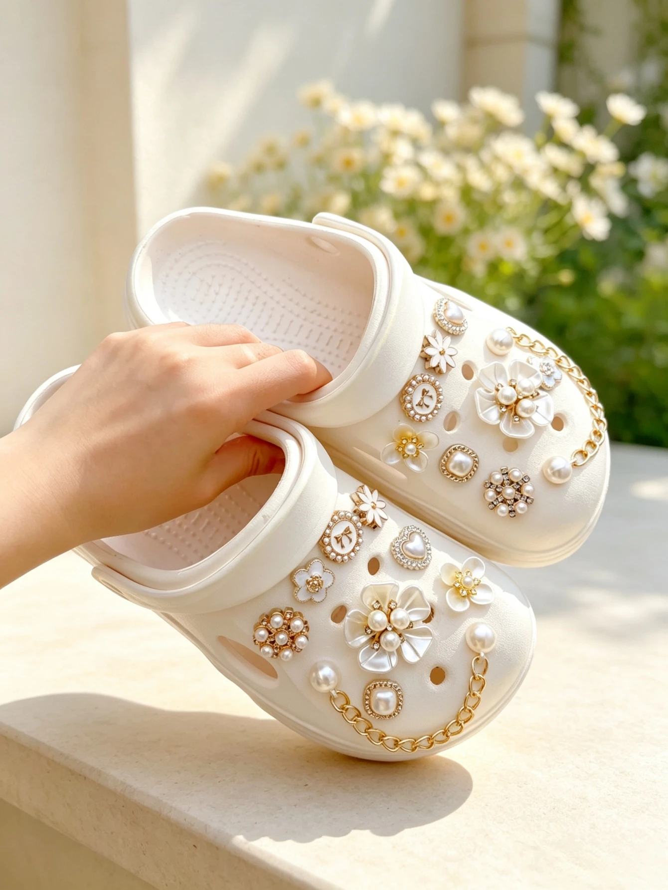 18-piece shoe decoration DIY casual shoe decoration - An interesting and versatile way to personalize your footwear