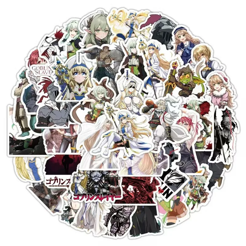 50/30/10PCS Priestess Cattle Maid Receptionist Popular Anime Peripheral Decoration Skateboard Notebook Cup Waterproof Sticker