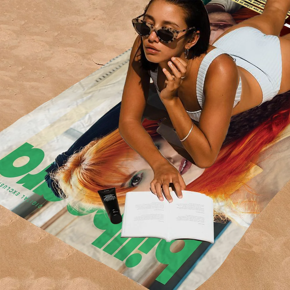 

Singer P-paramore-s Big Microfiber Beach Towels Quick Dry Towel Sand Beach Towels Pool Towel For Travel Swim Pool Yoga