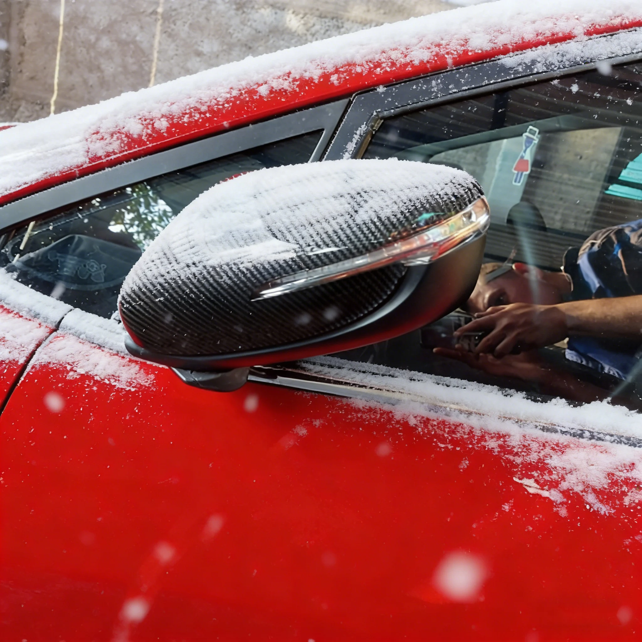 

Car Styling For Kia Cerato Forte 2014-2017 Rearview Mirror Cover Caps Housing Replace Style Decorative Auto Parts Accessories