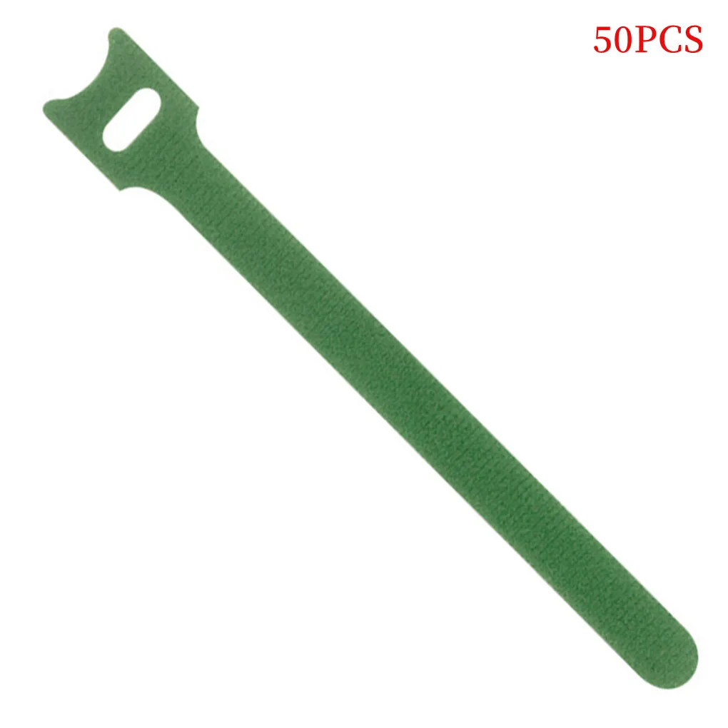 50 Stück / 100 Stück Wiederverwendbare Kabelbinder Farbige Kunststoff-Kabelbinder Nylon-Schlaufenbinder Reißverschluss-Kabelbinder T-förmige Kabelbinder