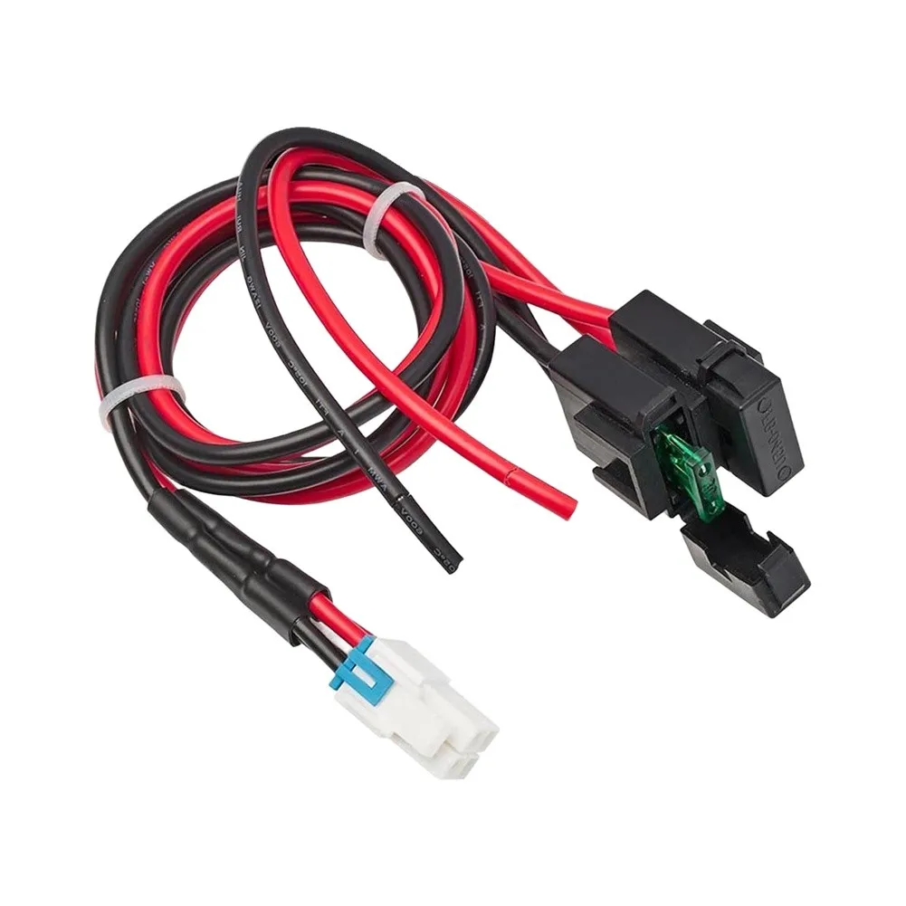 12V Power Cable 30A for Radio Cable Car Audio System Car Radio Power Cord 30A Chip Fuse ABS Material For ICOM IC-7000