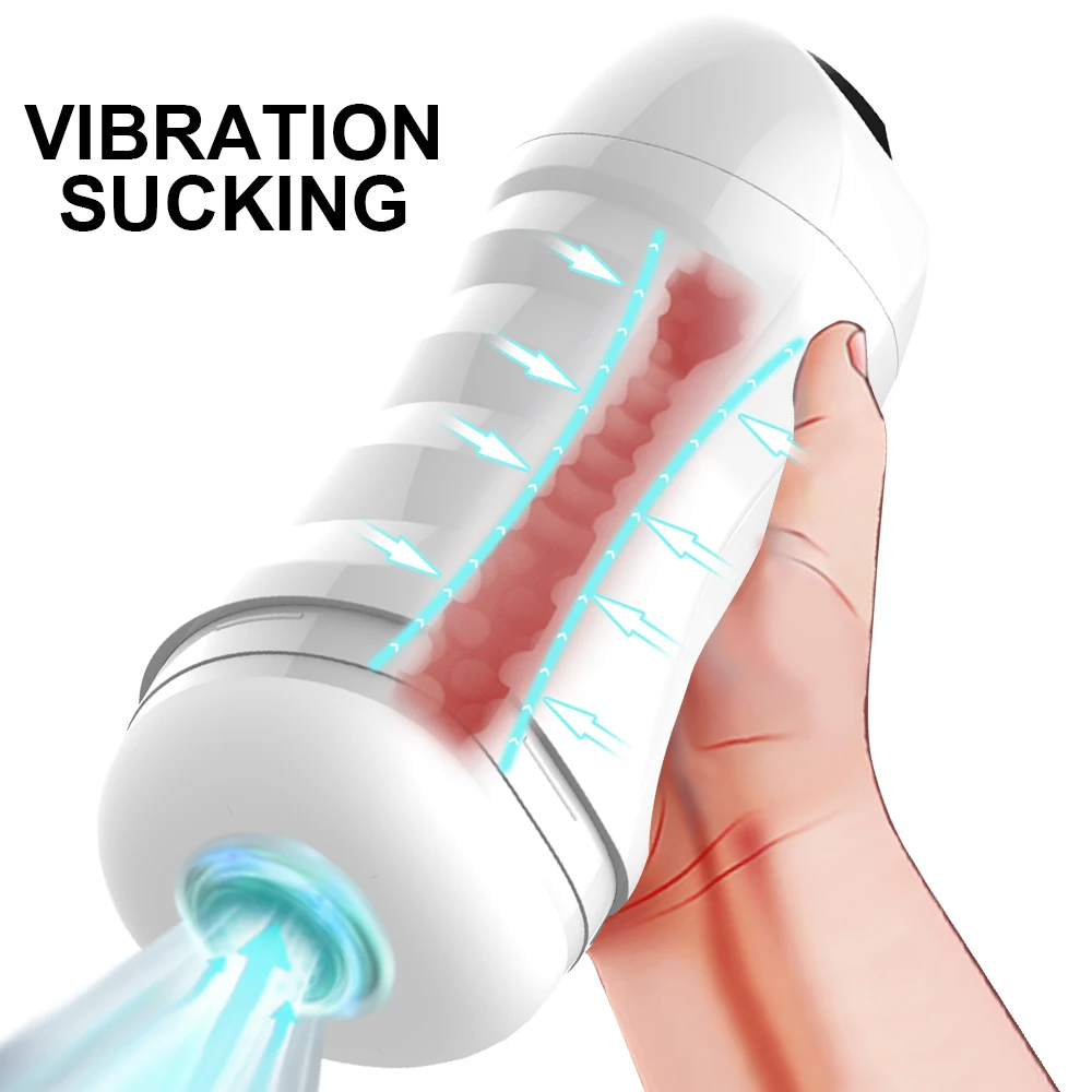 Sucking Automatic Male Mastubator Masturbation Cup Equipment Machine Sex Toys Adult Goods for Men Blowjob Man Masturbators