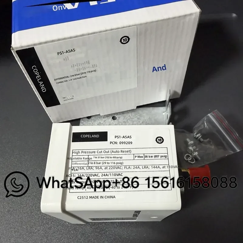 Original COPELAND Air Conditioner Pressure Controller PS1-A5A A3AS Cold Storage Pressure Control Refrigeration Switch