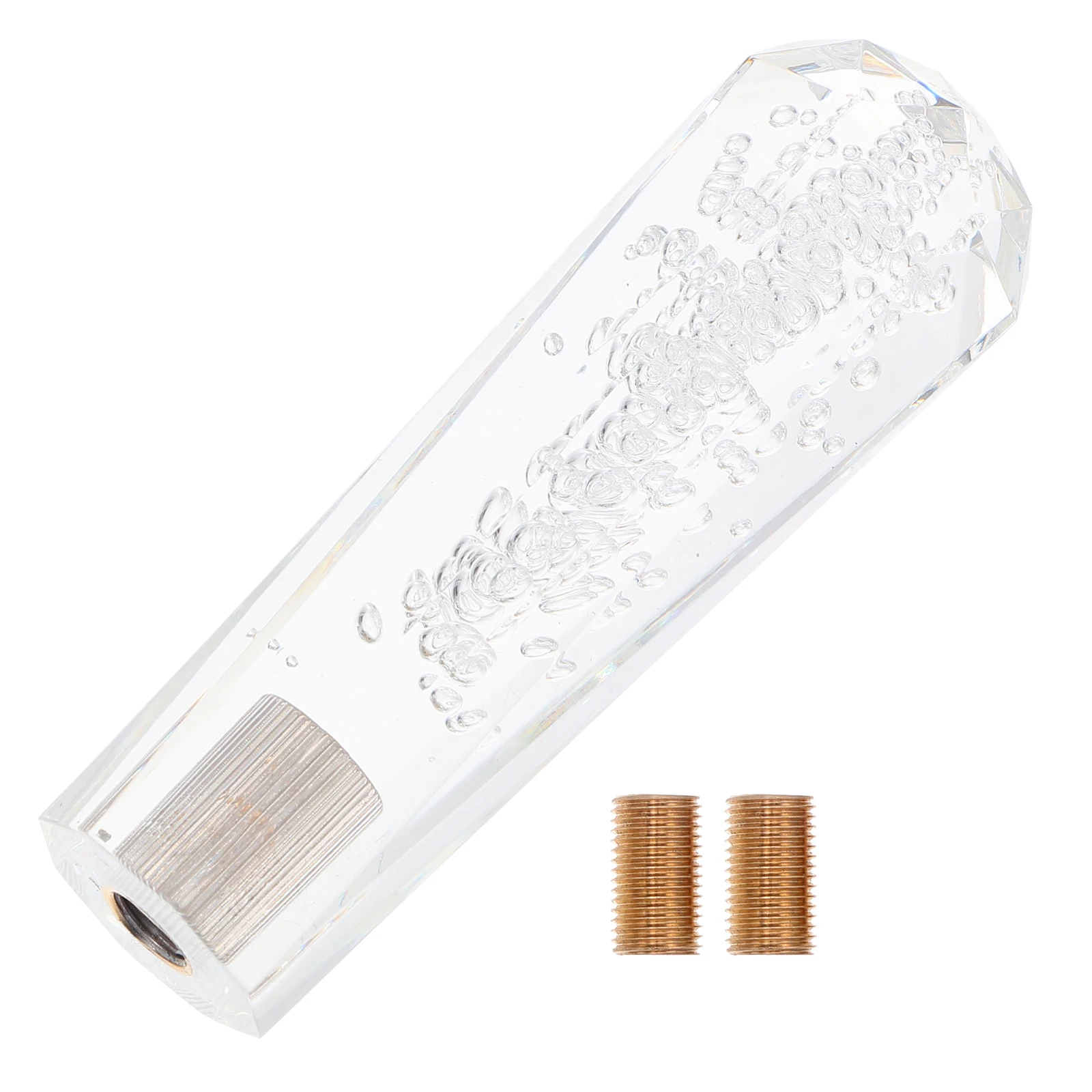 

Acrylic Bubble Shift Knob Gear Lever Head Car Interior Accessory Durable Long Lasting Easy Install Remove Suitable Most Cars