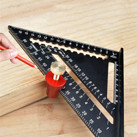 AA63 HOT Card Tenon Angle Ruler Auxiliary Clamp Right Angled Ruler Staircase Gauge Woodworking Table Limit Block Table Stopper
