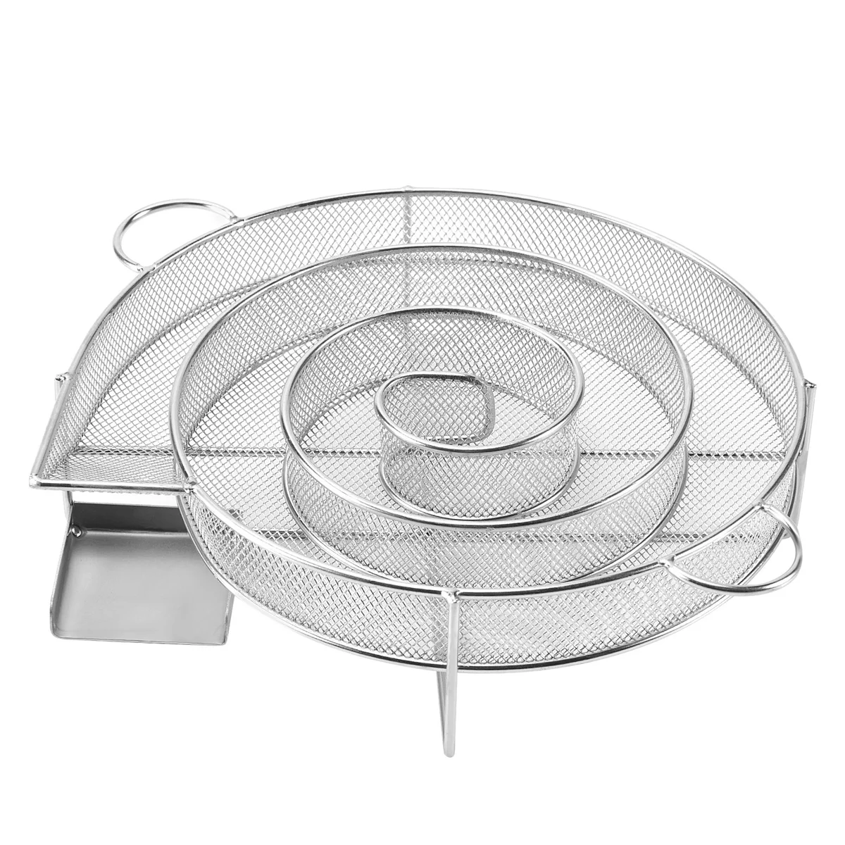 

A42F Cold Smoke Generator for BBQ Grill or Smoker Wood Dust Hot and Cold Smoking Salmon Meat Burn Stainless Cooking Bbq Tools