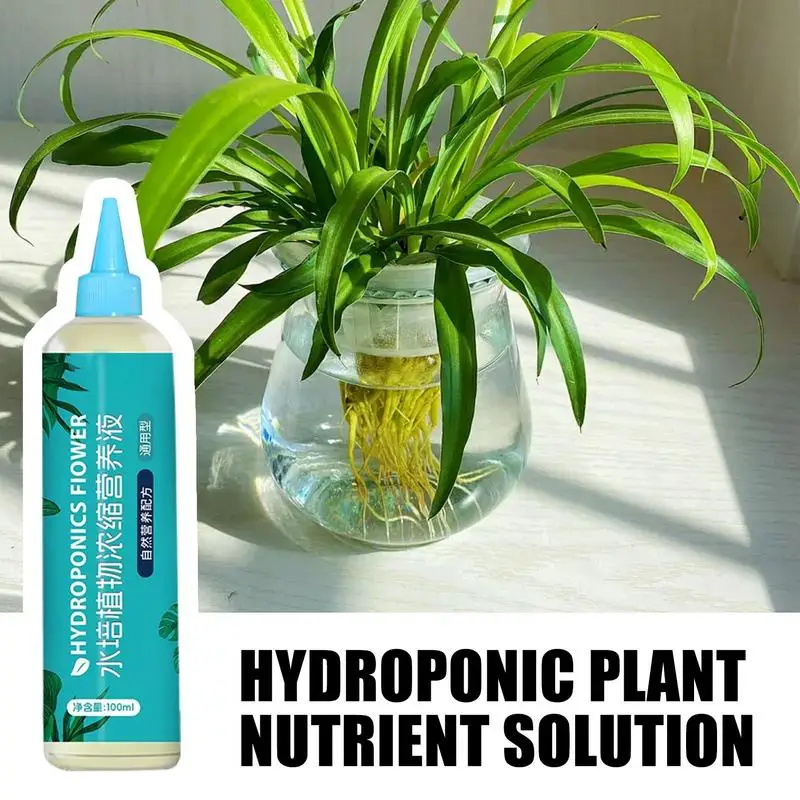 Hydroponic Plant Food 110ml Plant Food Liquid Nutrients All-Purpose Slow-Release Garden Accessories For Plants Flowers
