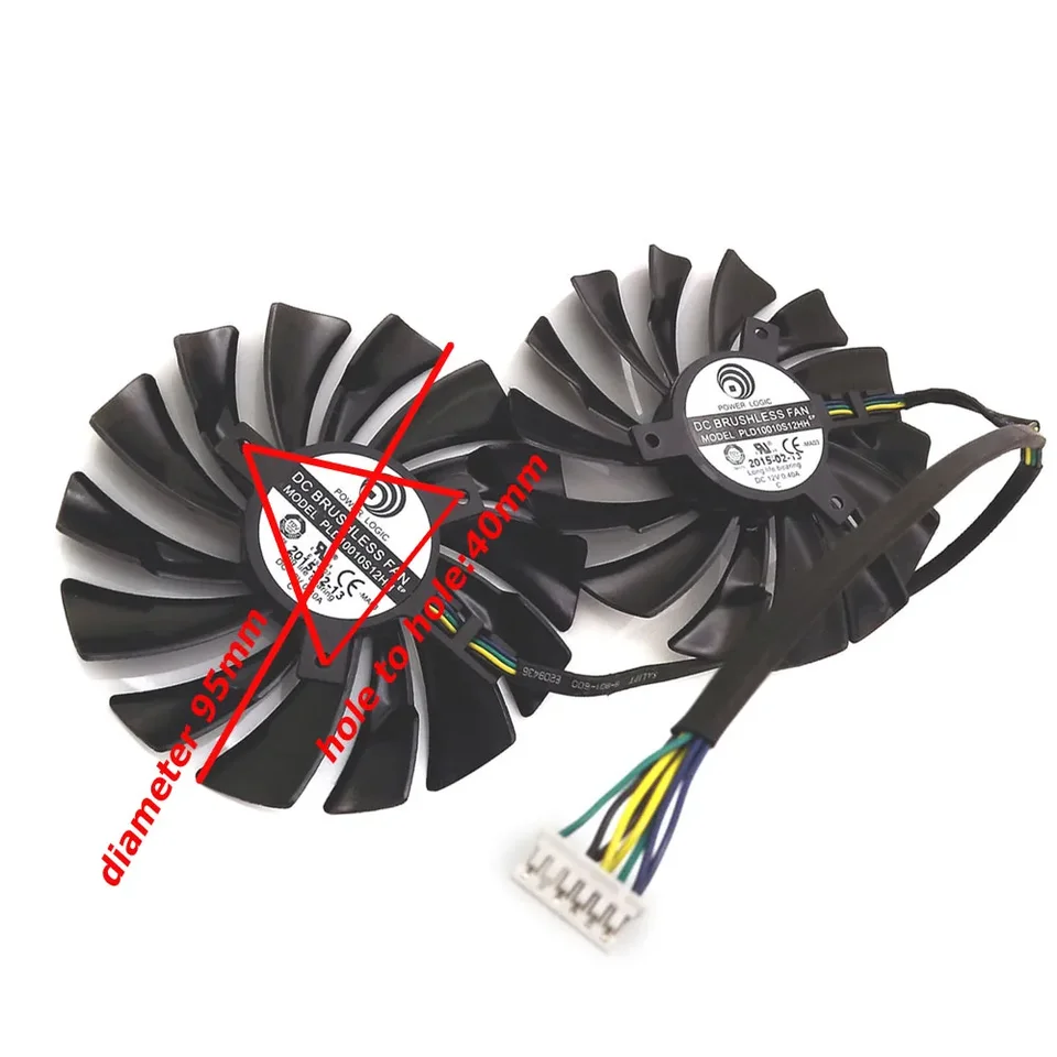 グラフィッククーラービデオカードファン MSI GTX980 gtx 980 GAMING