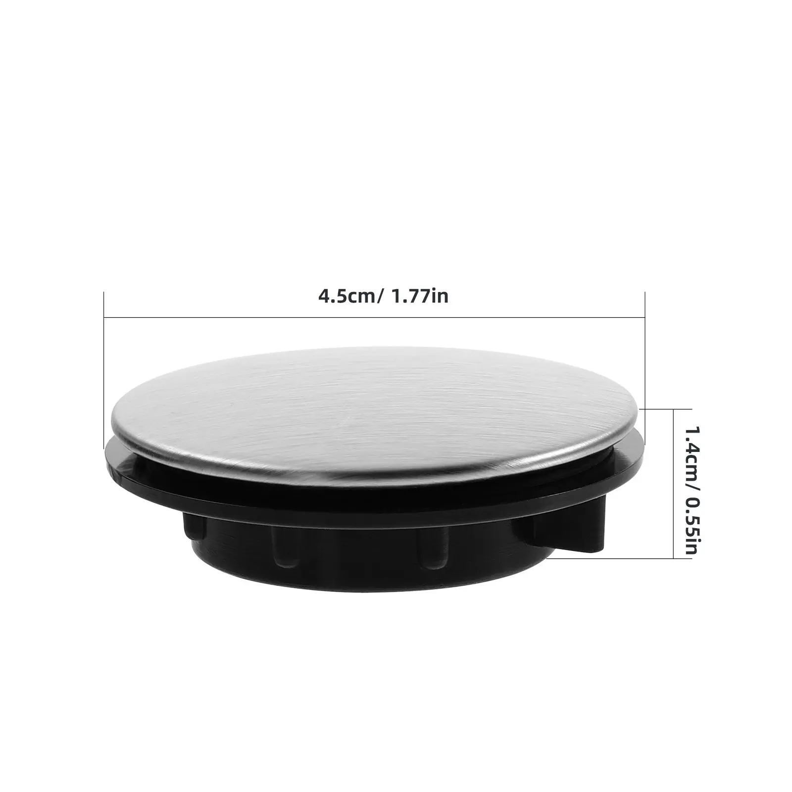Stainless Steel Faucet Hole Cover 31-40mm for Kitchen Sink – Leak-Proof Soap Dispenser Tube Stopper, Easy Install