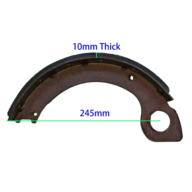 

16T Brake Shoe Spare Parts Forklift Accessories Forklift Brake Shoe For Heli Forklift