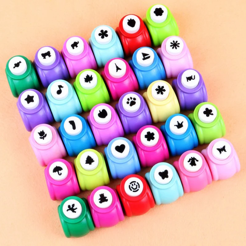 5 Pcs New Fancy DIY Hand Tool Paper Embossing Machine Craft Embosser For Paper Scrapbooking School Baby