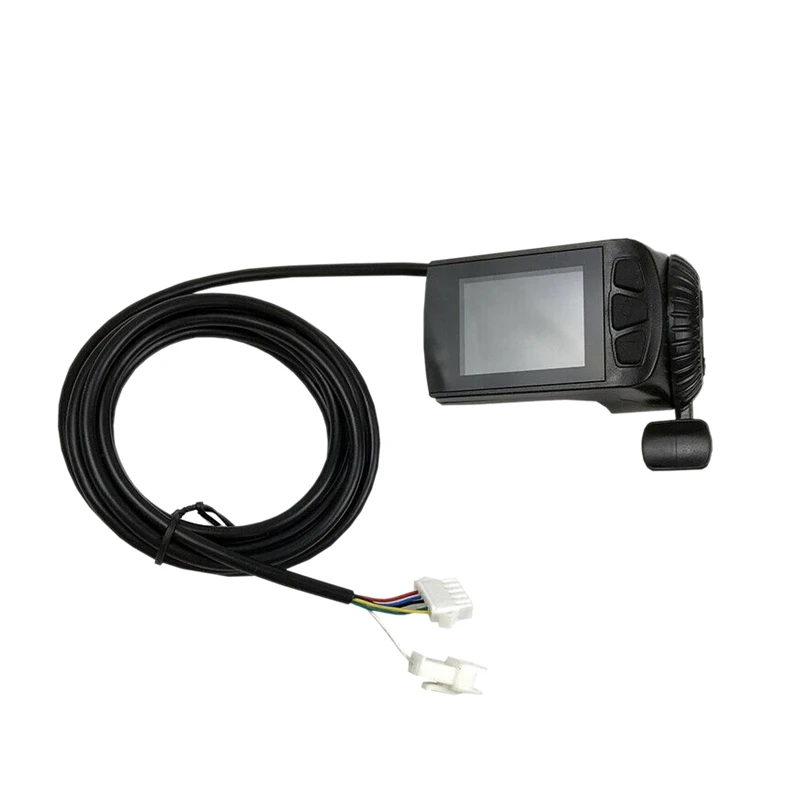 For Ebike Display 24-48V LCD9R Finger Pull Accelerator Instrument Set SM Interface Speedometer For KT Electric Bicycle