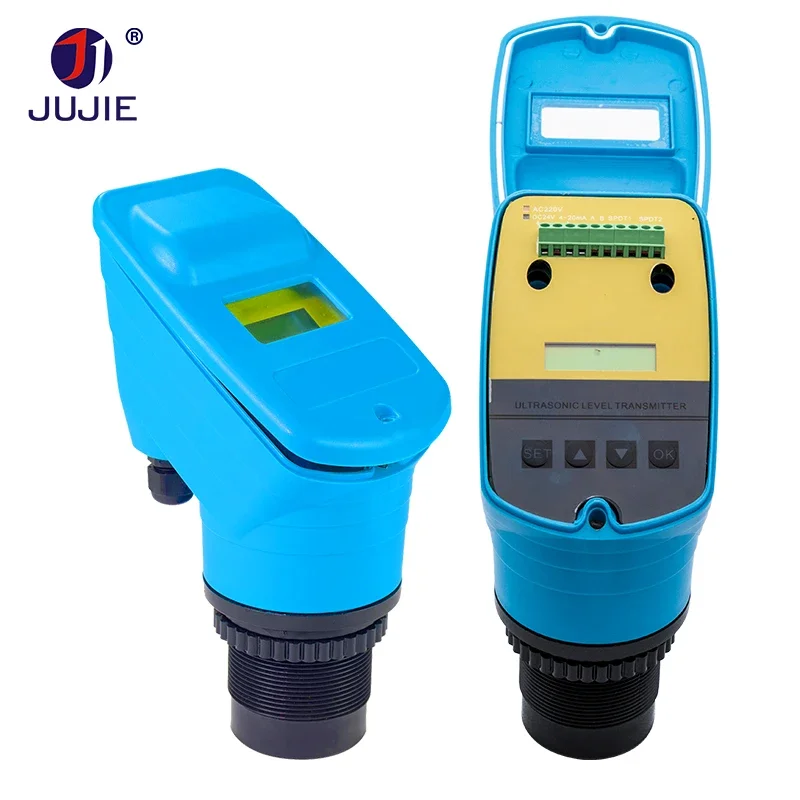 2026 Ultrasonic Liquid Level Sensor Liquid Fuel 4-20mA RS485 Water Level Indicator