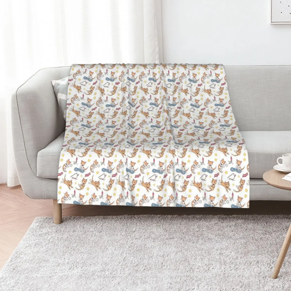 Boy print with white background! Throw Blanket Softest warm winter heavy to sleep Single Summer Furrys Blankets