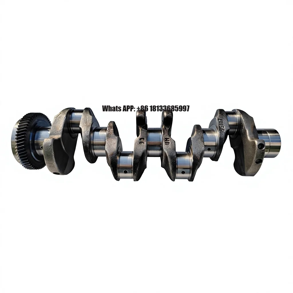 Factory Price OM651 New Exact Forged Steel Crankshaft for BEN-Z OEM 6510302501 1 Year Warranty