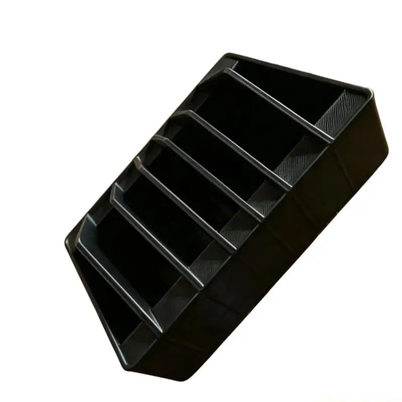 A2BE Pliers Rack with Six Separate Channels, Synthetic Resin Storage Tray for Repair Tables and Routine Maintenance Tasks