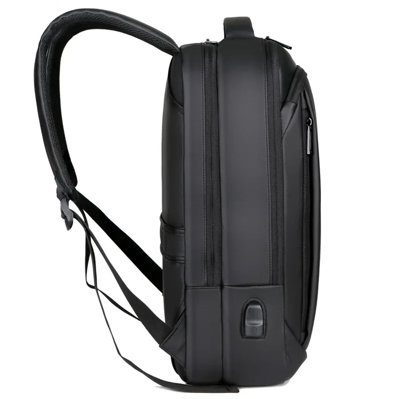 Backpack for Men 2025 Multifunctional Business Notebook Backpacks USB Charging Waterproof Film Men's Backbag Casual Bag Mochilas