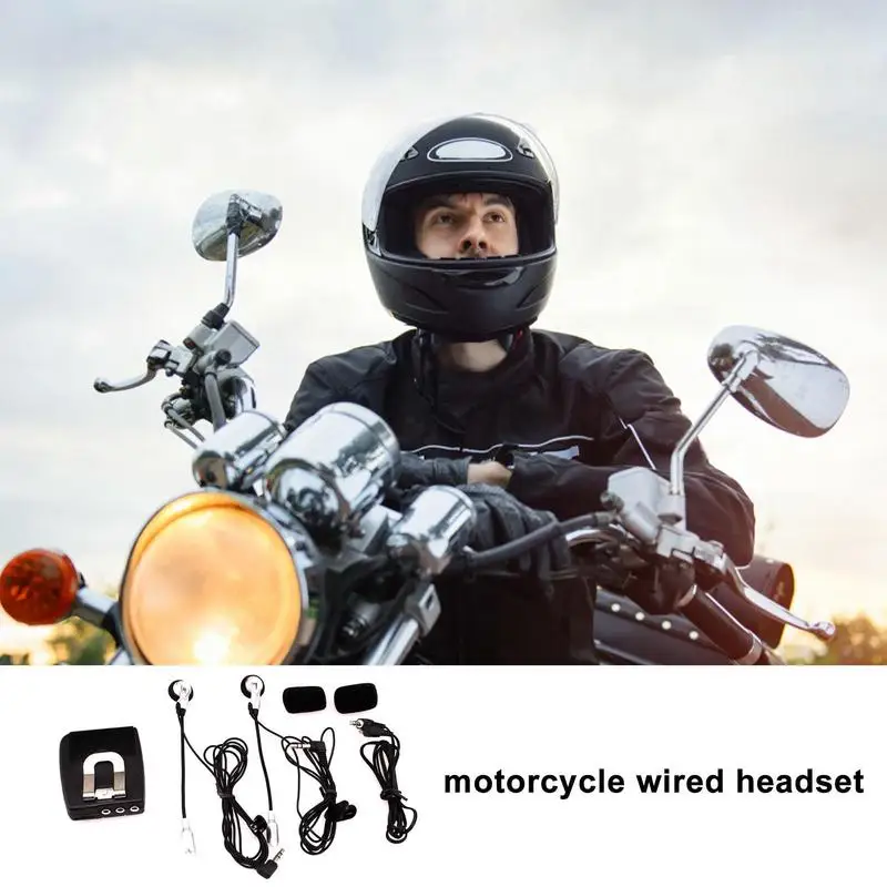 Interphone Accessories Motorcycle Interphone Kit Cycling Audio Clip Complete Bracket Accessory For 2 Riders