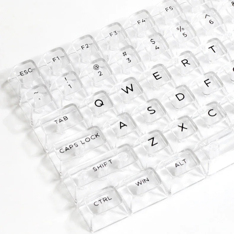 Transparent crystal mechanical customized keycap SA sublimation PBT material original feel magnetic axis DIY personality