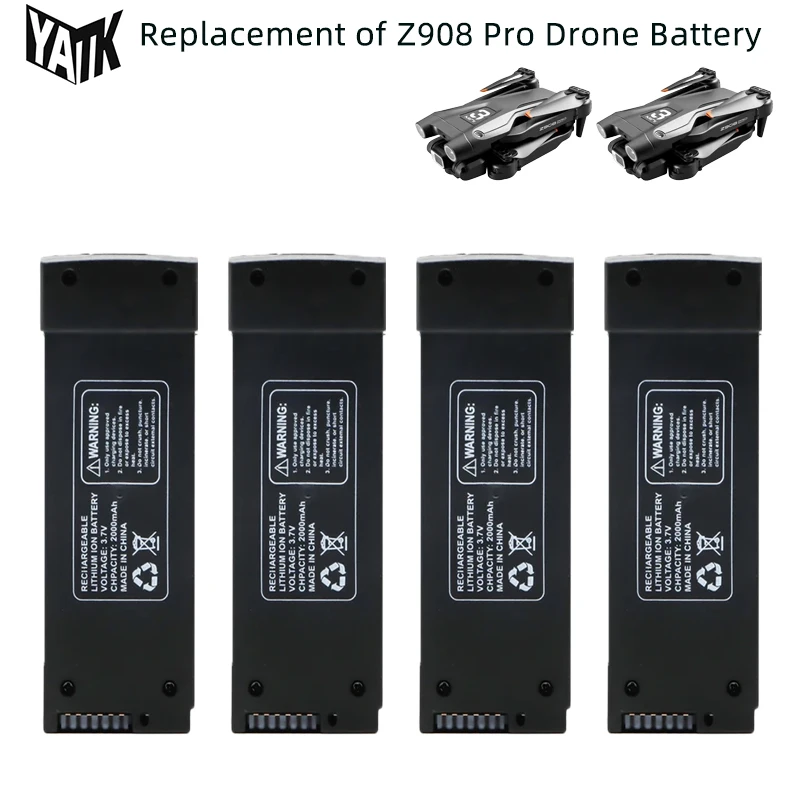 

Z908 Pro Drone Battery Rechargeable Lipo Flight Batteries for DJI Z908Pro RC Quadcopter Spare Parts Mini Accessories