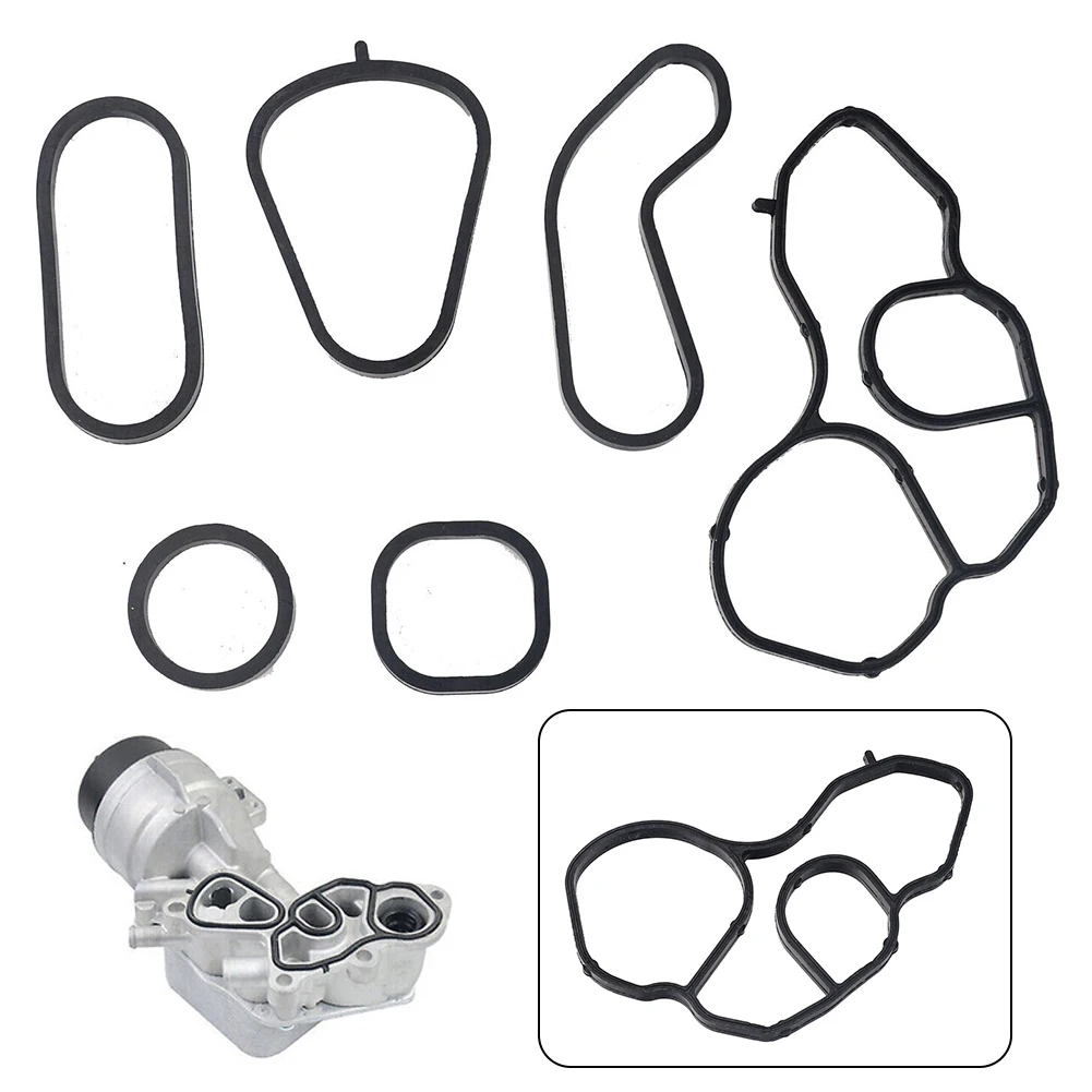 For MINI For COOPER Car Oil Filter Cooler Housing Gasket Seals For Mini For Cooper S R56-R60 R61 2007-16