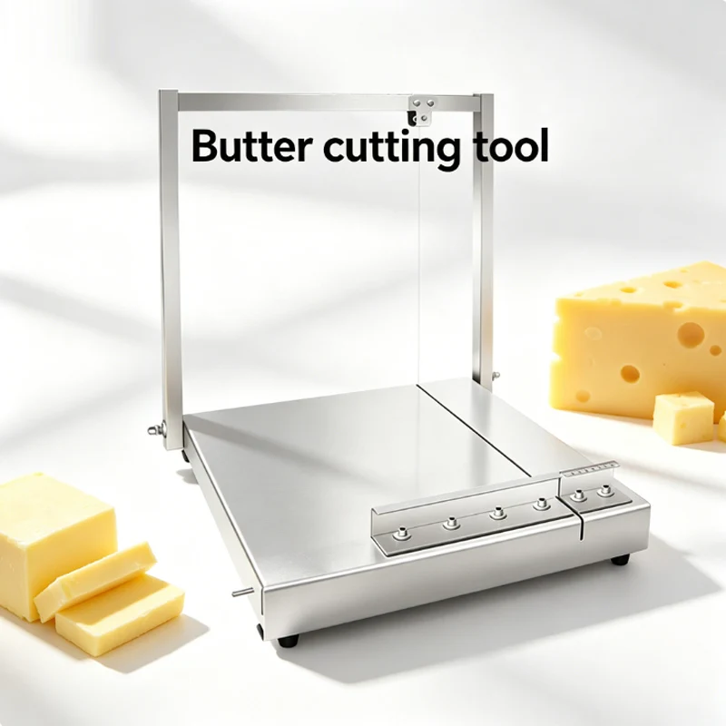 

Manual Cheese Butter Block Cutting Machine Sausage Tofu Cutter Slicer Soap Bar Cutting Tool Sushi Roll Cutting Cutter Machine