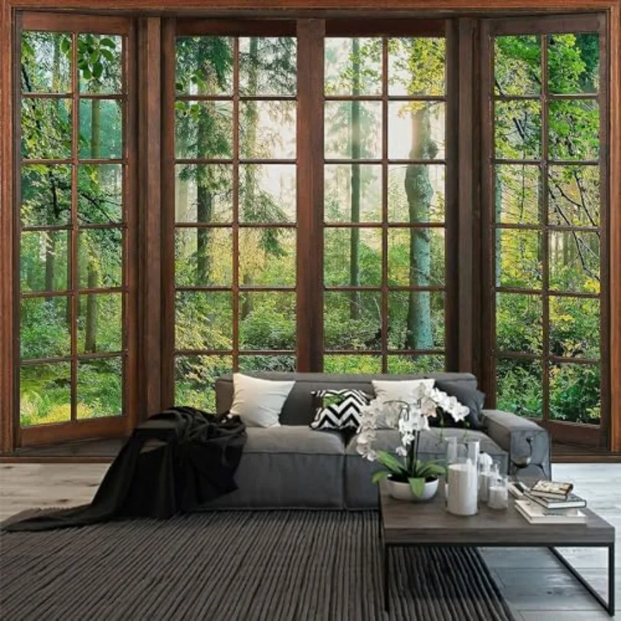 

Плед Aidain en For Naal ow Scenery l Ahetic для спальни, 08" Д x 90" Ш, для гостиной, столовой, студенческого общежития, для подвешивания, GTDJAT0095