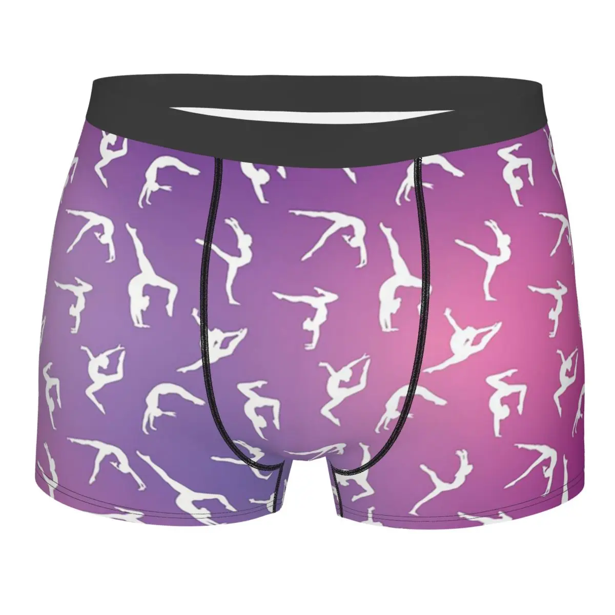 Calzoncillos tipo bóxer, pantalones cortos para danza y gimnasia rítmica, ropa interior masculina transpirable, ideal como regalo para hombres, parejas o amigos.