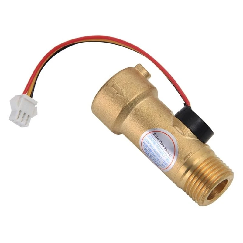 

652F Reliable Brass Water Flows Sensors Water Heater Sensors Replacement Water Flows Detection Upgrades for Water Heater
