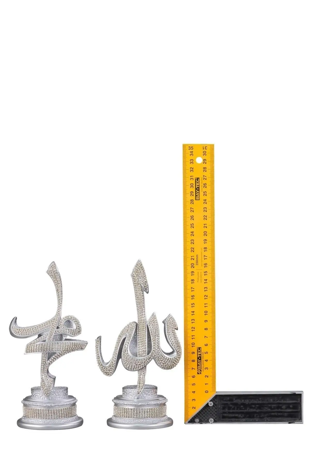 DOLBOVI Ism-i Celil/ism-i Nebi religious decorative trinket, height 21 Cm, 10,5 Cm