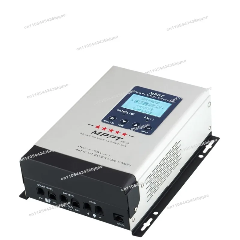 MPPT Solar Charge Controller 12V24V48V Fully Automatic Recognition 230V60A Photovoltaic Battery Charger