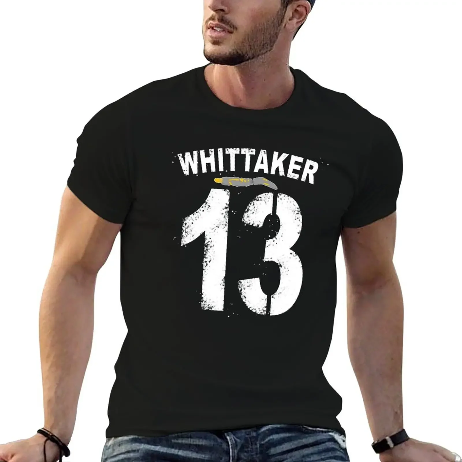 Whittaker 13 Alt. T-Shirt plus size tops anime designer t shirt men