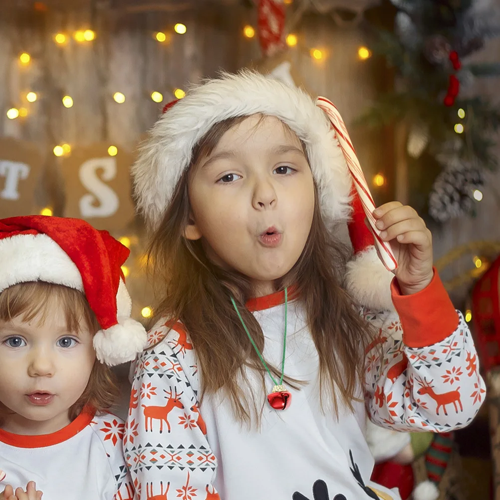 36 stuks kerstbel kettingen mooie kersthanger vakantiefeest hangende decoraties boomornamenten kinderbelketting