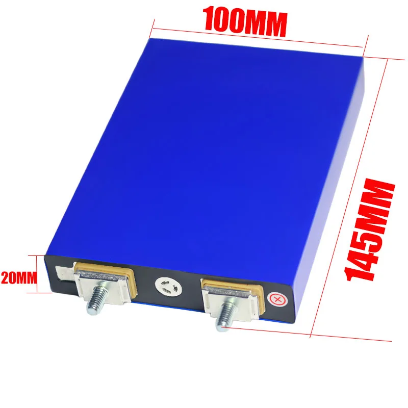 New Grade A LiFePO4 3.2V 32Ah Lithium Iron Phosphate Battery DIY 12V 24V 48V Motorcycle Motor Modification and Charging Battery