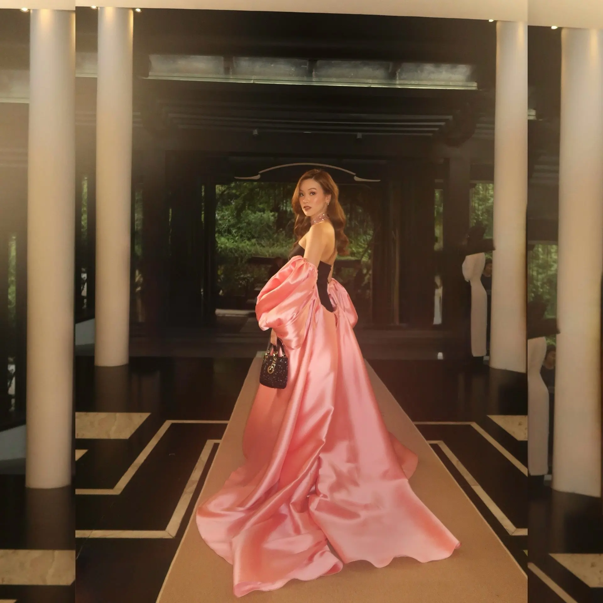 Elegante Chal de Satén Rosa para Fiesta, Boda, Vestido de Noche, Talla Grande, Nuevo Color, Mantones de Moda, Suaves y Fluidos, Capa en Capas 2026