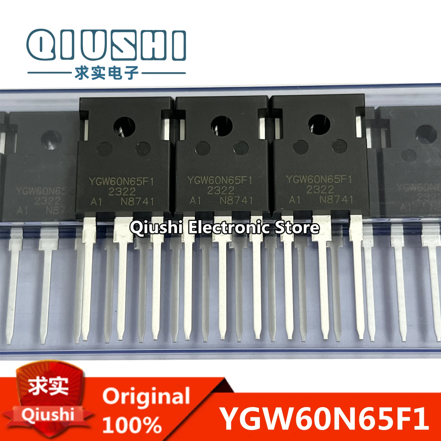 

10PCS New Original YGW60N65F1 60N65 TO-247 IGBT Single Pipe 60A 650V