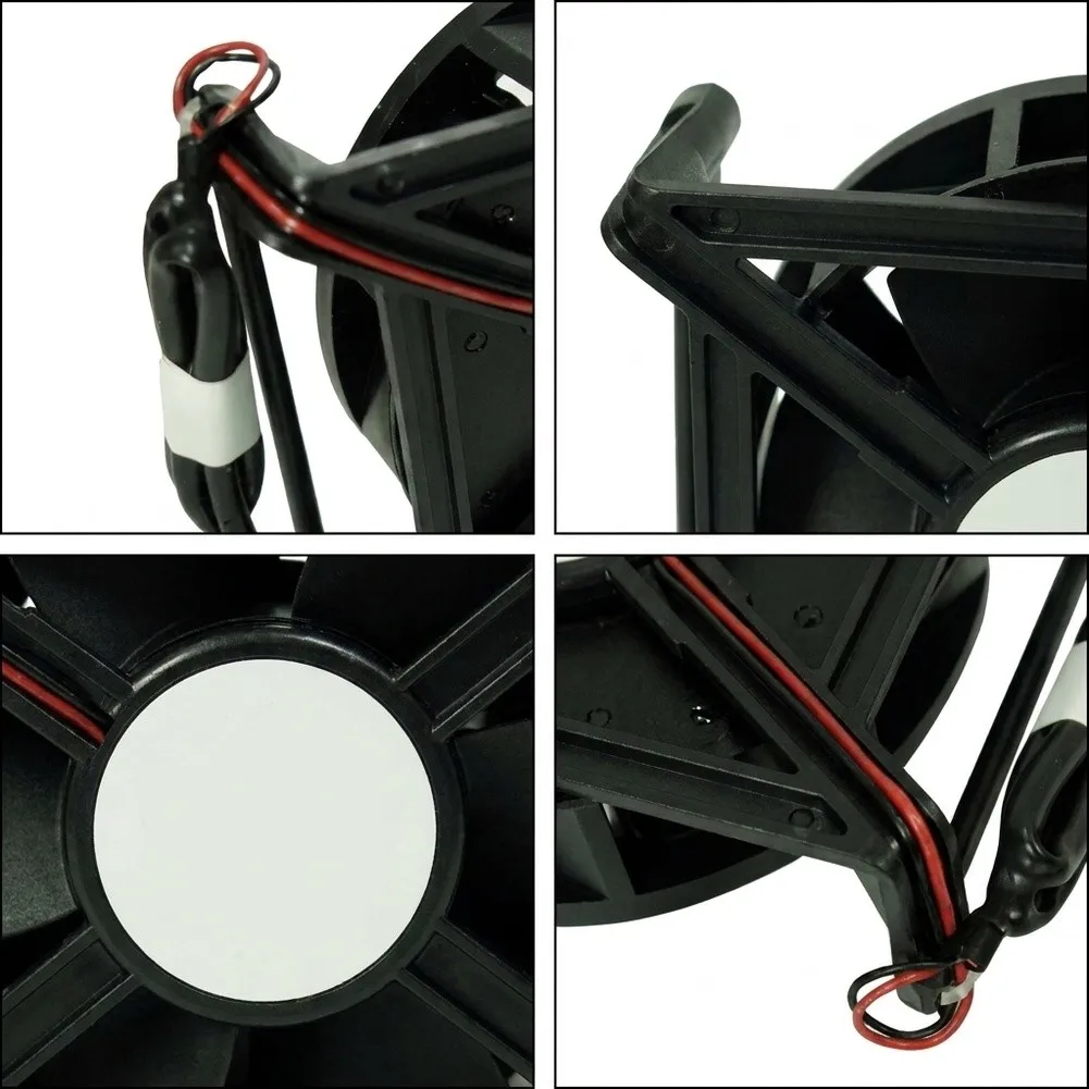 For Part 110R037D043 Appliance Cooling Fan 12V Fan Motor 12cm*12cm Direct Replacement Fan Motor Low Noise Operation